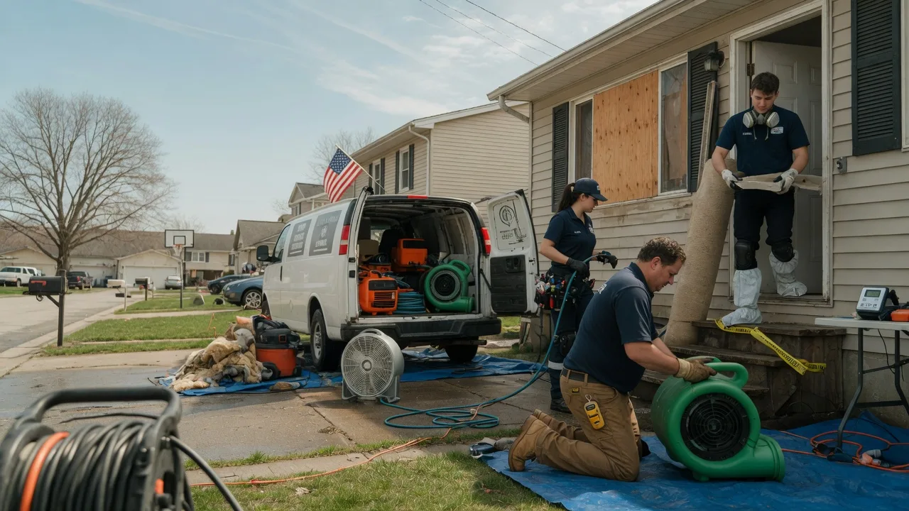 Water Damage Restoration in Algoma, WI near me